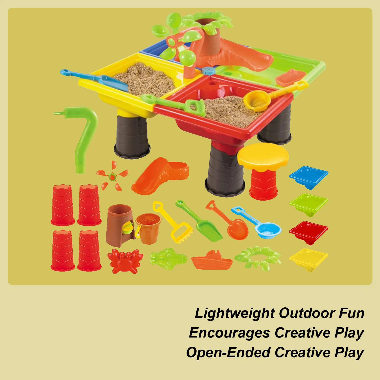 

Sand And Water Table Sensory Water Table Sandbox Toys Playset Interactive Toys Activity Center Fun Games For Boys Girls Toddler