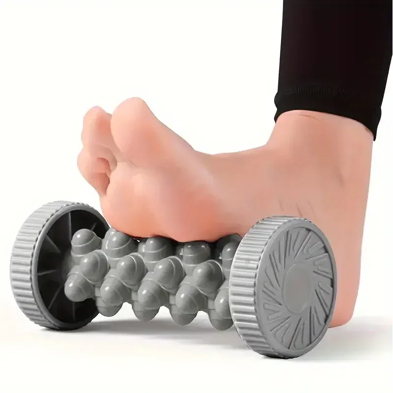 Alat Pijat Kaki Roller Pijat Yoga Bola Pijat Plantar Fascia Roller Perawatan Relaksasi Otot Plastik Manual Alat Pijat Kaki