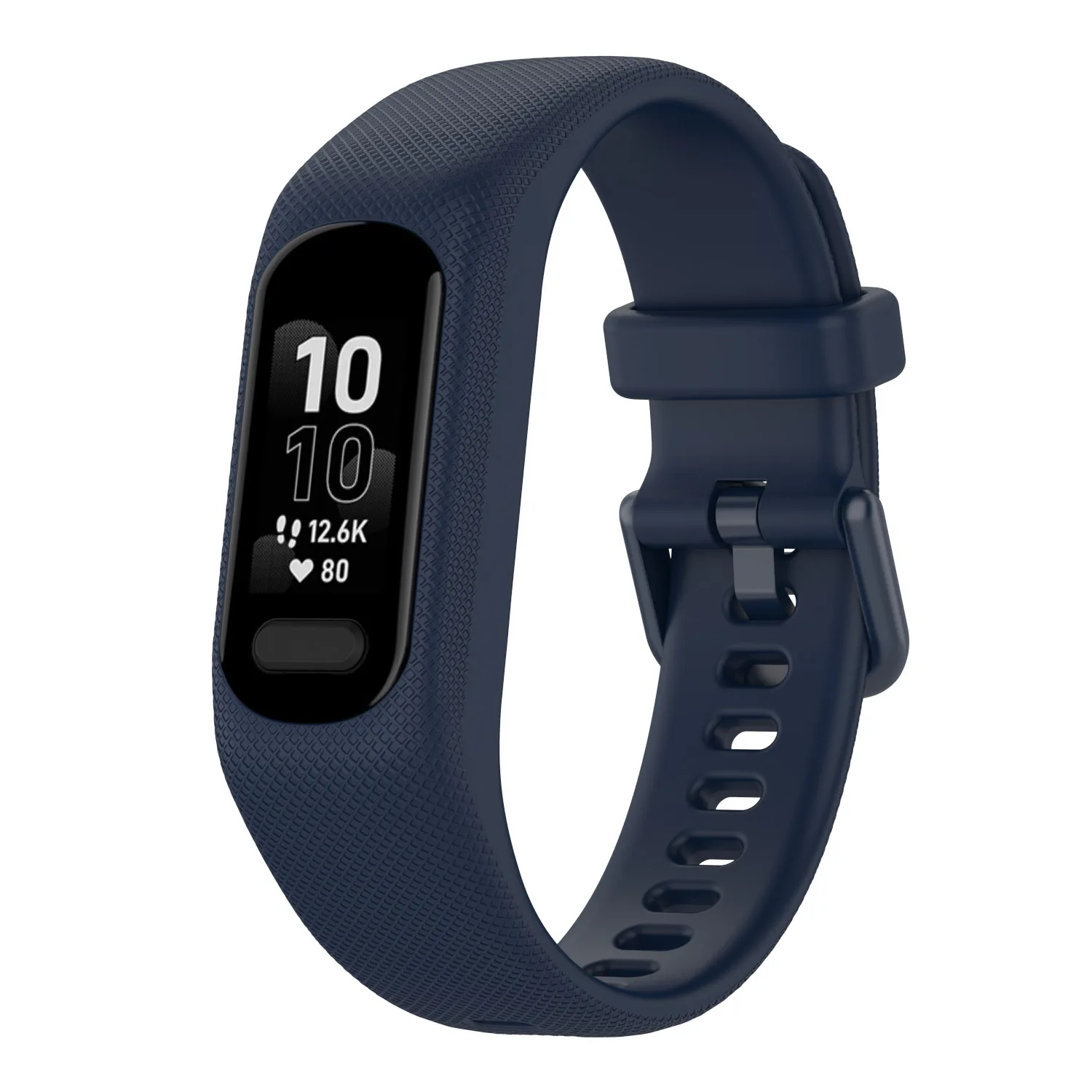 Waterproof Sweat-Proof Strap For Garmin Vivosmart 5 Bracelet Integrated Strap Color Silicone Texture Replacement Wristband
