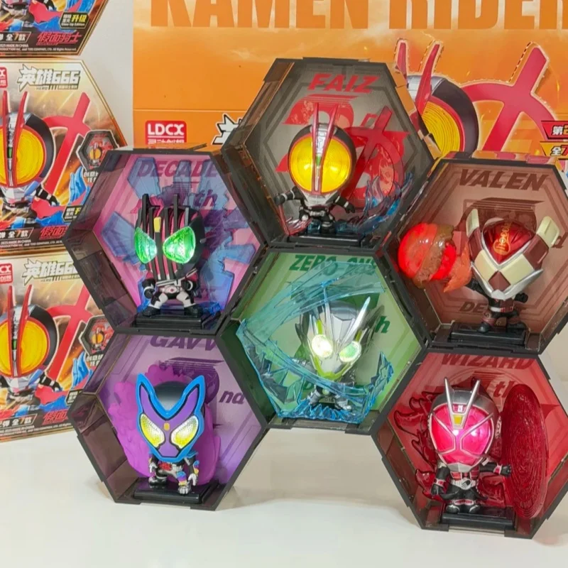 

Original Smart Creation Kamen Rider 666 Series Kuuga Ryuga Ryuki Kuuga Den-O Scene Blind Box Figurine Model Toys Birthday Gifts