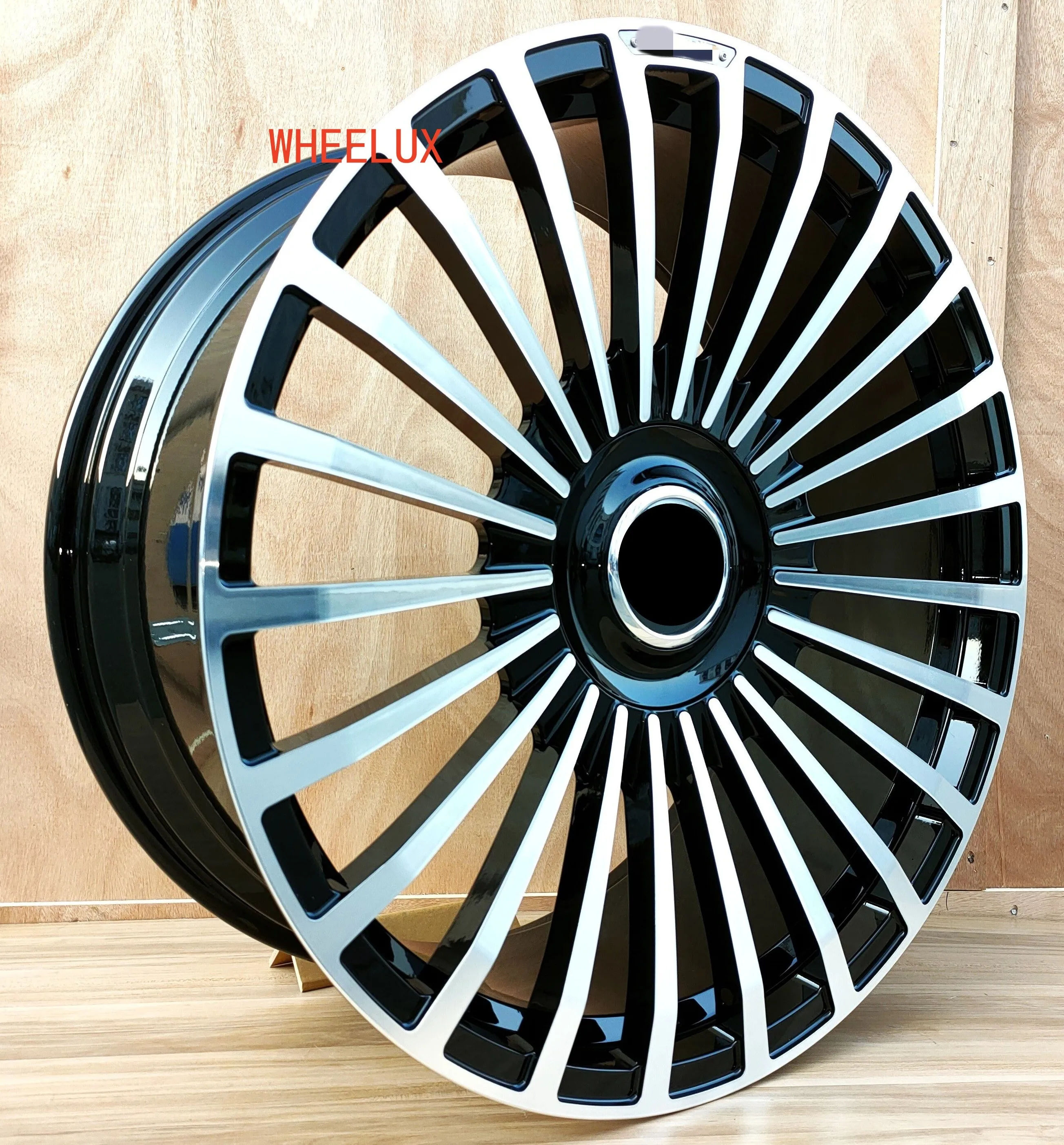 17-22 Inch Floating Center Cap Silver Finish Forged Alloy Wheel Rims 5 Hole Luxury Passenger Car Wheel Hubs