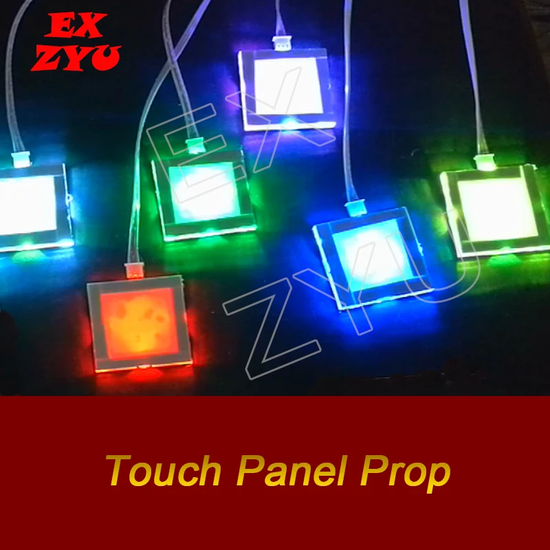 Colorful Touch Panel Prop for Escape Room Game Touch the Panels into Correct Colors to Unlock EX ZYU