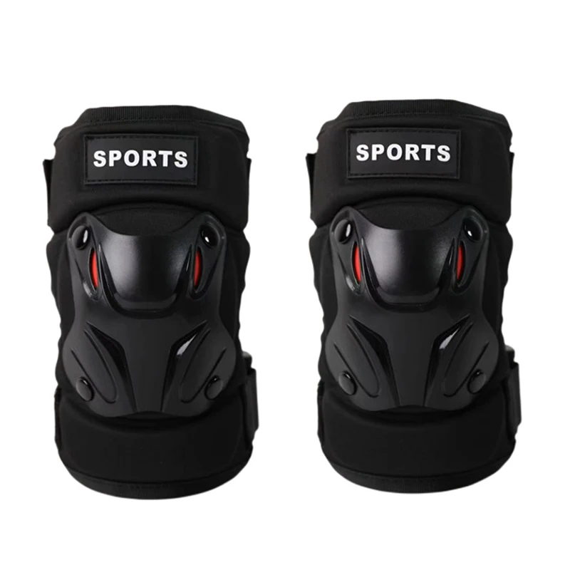 Motorcycle Men Protection Kneepad Guard Protective Anti-fall Off Road Breathable Protector Gear Windproof Racing Knee Pad Set