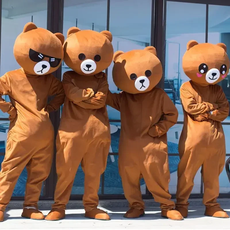 Brown Bear Mascot Costume Cartoon Characters Animal Carnival Activities Cosplay Identity V Cosplay MN11