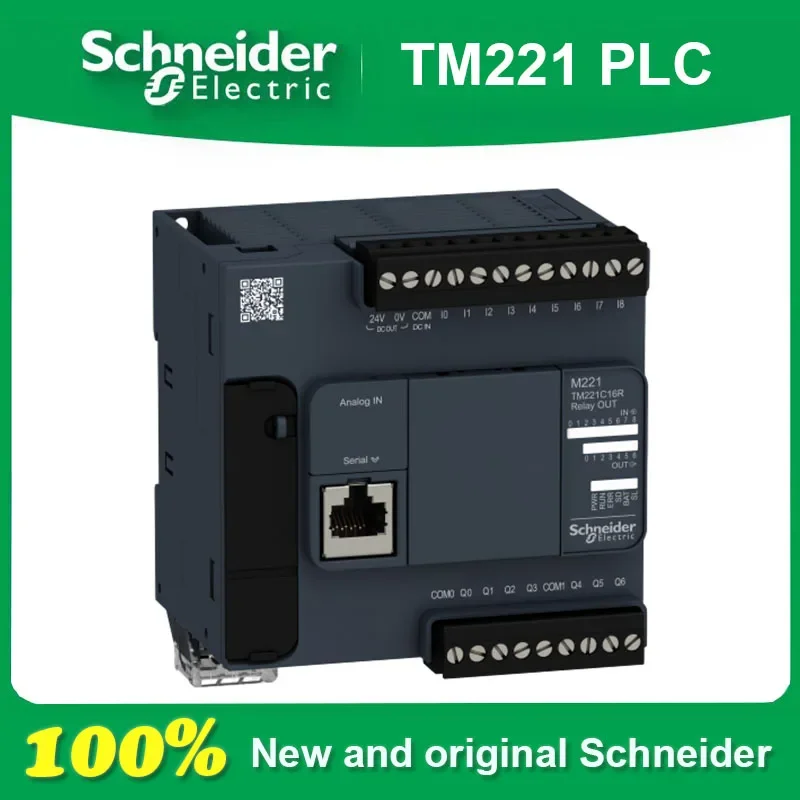 

Original Schneider TM221 PLC TM221C16R TM221C16T TM221C24R TM221C24T TM221C40R TM221C40T TM221CE16R TM221CE16T