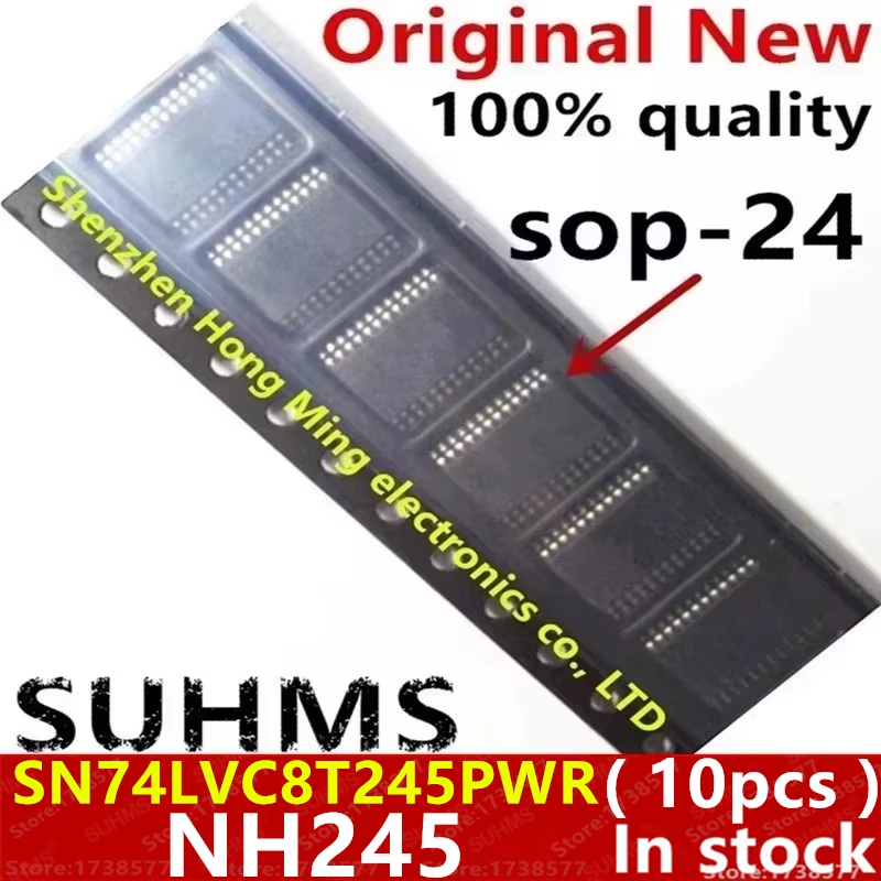 (10piece)100% New SN74LVC8T245PWR SN74LVC8T245 NH245 sop-24