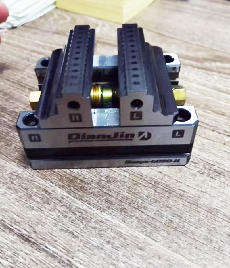 DJ-6080H 4/5 Axis Fixture Self-centering Vise Positive/Negative Quick Clamping Hardness 52HRC Free shipping