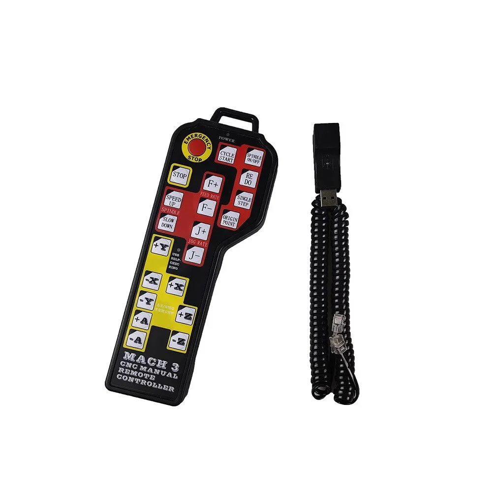 MACH3 4 axis electronic handwheel USBCNC industrial manual control pulse generator manual pulse generation