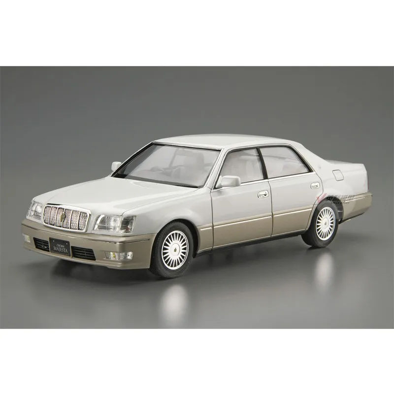 Plastic Assembly Car Model AOSHIMA-06219 1/24 Scale  UZS151 Crown Majesta C 1998 Adult Collection DIY Assembly Kit