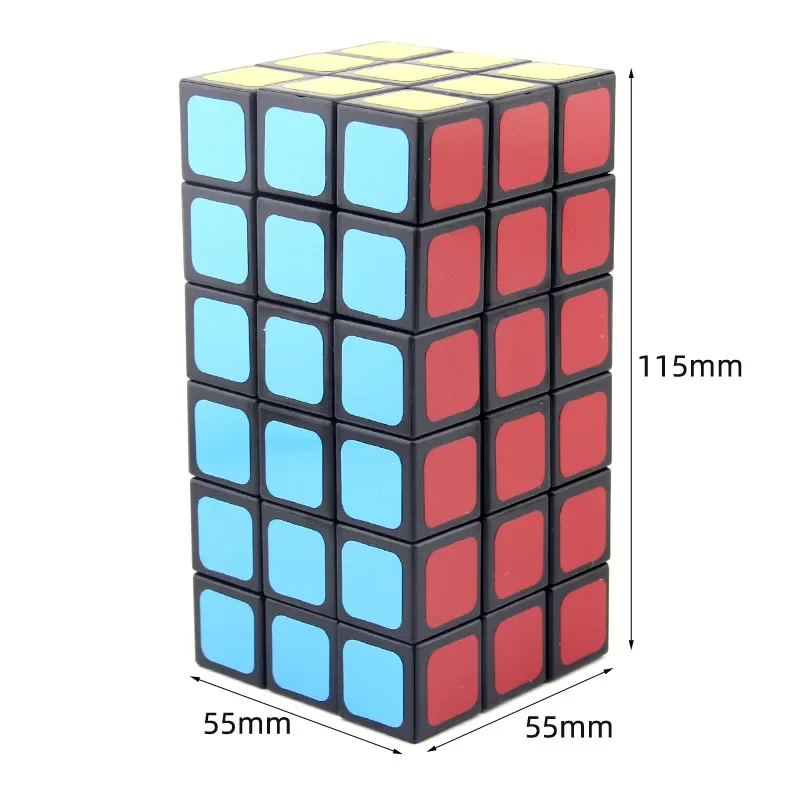 Witeden 1c cuboid 3x3x6 (ii) cubo mágico 1688 cubo 336 velocidade twisty quebra-cabeça quebra-cabeças quebra-cabeças brinquedos educativos para