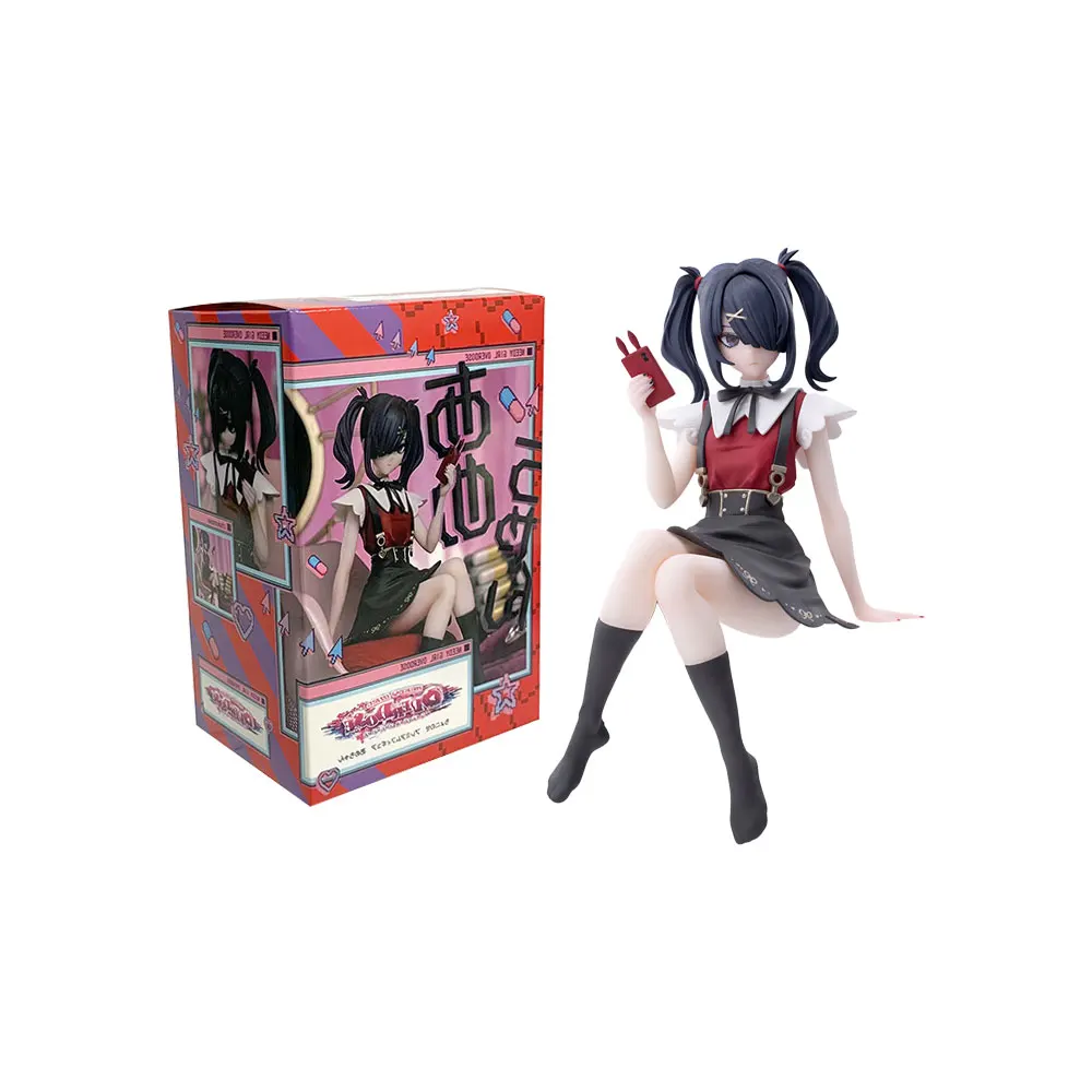 14CM Anime NEEDY GIRL OVERDOSE petit siège série Figure KAnge debout Animation modèle jouet cadeau
