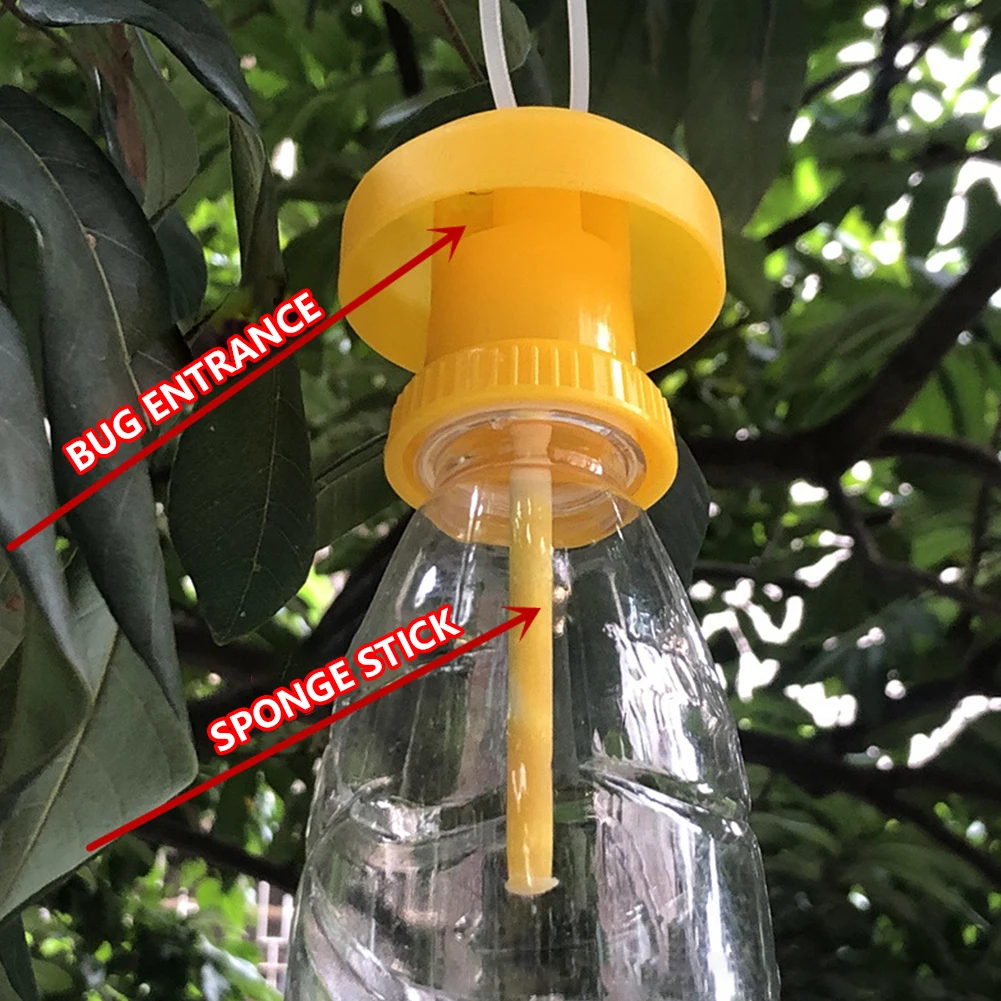 Fruit Fly Trap Killer Insect Pest Antimosquito Farm Orchard Garden Control