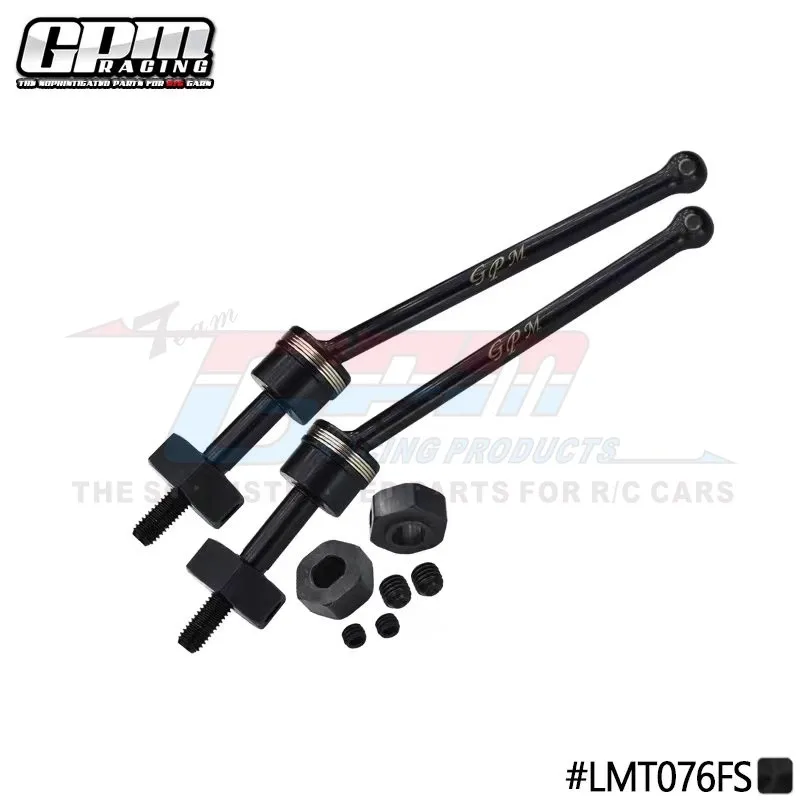 

GPM Carbon Steel Front Cvd Drive Shaft LOS242048+LOS242053 For Team LOSI 1/8 LMT 4Wd Solid Axle