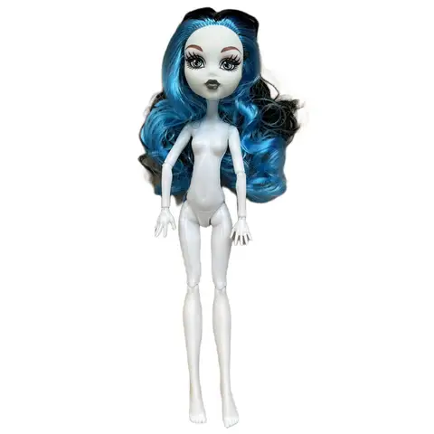 Flerleds rörlig dockkropp 23 cm dockleksak som passar många huvuden vit grön brun lila monster high dockkropp katthuvuden 10 best sales Monster High-tillbehör - №2