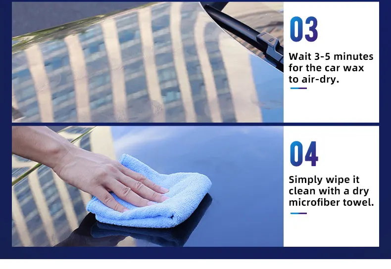 Auto Wachs Kristall Beschichtung Set Harte Glänzende Wachs Schicht Abdeckung Farbe Oberfläche Beschichtung Formel Wasserdichte Film Auto Polnisch – Detail 11