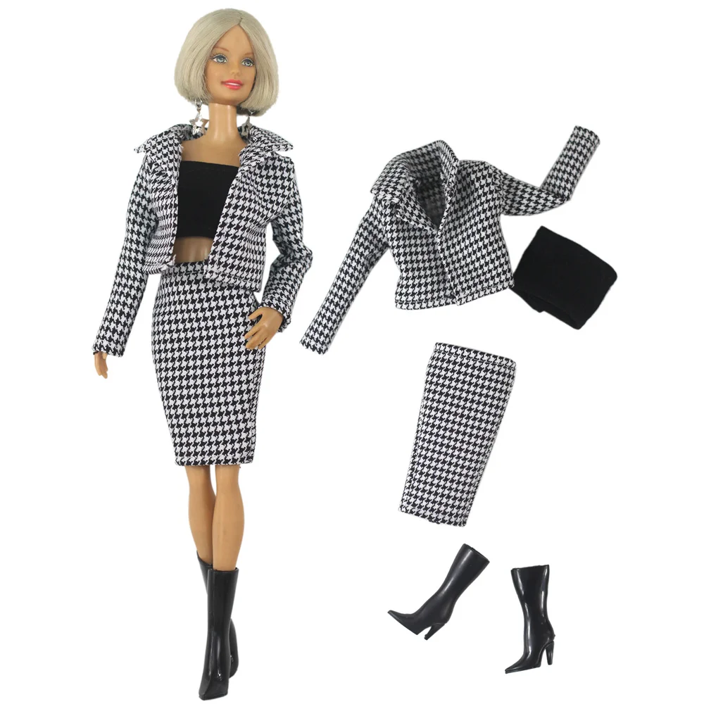 1 Set Doll Clothes 1:6 Scale Dress Outfit for 11.5 Inch 30cm Doll Many Style for Choice Gifts for Girls #03