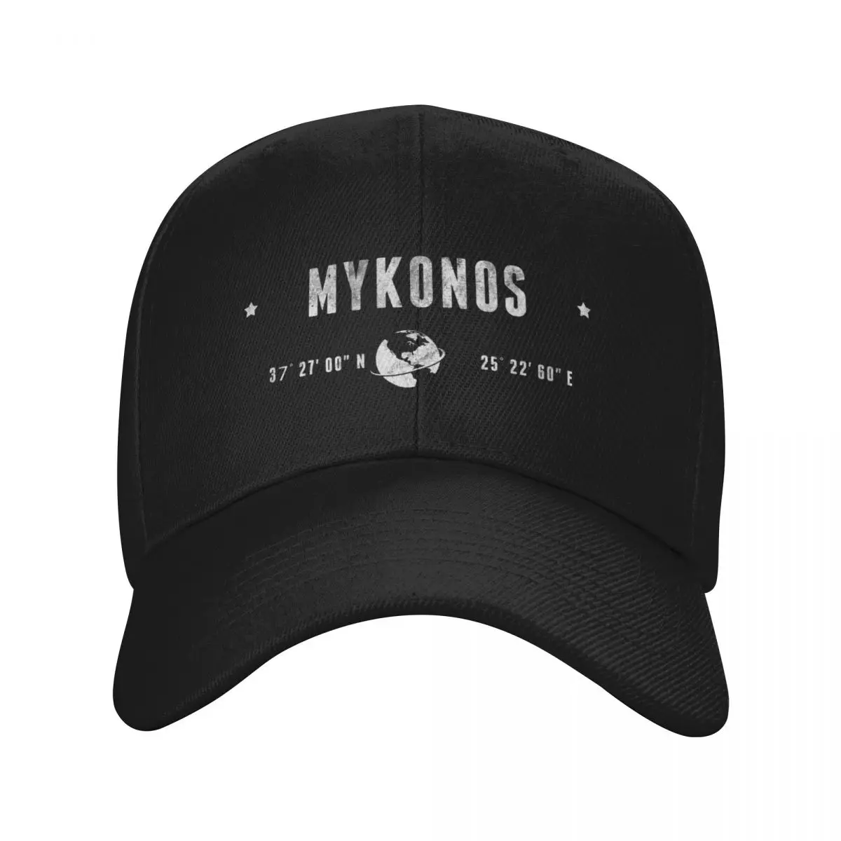 

Mykonos (white) Baseball Cap Sunscreen Luxury Man Hat Snapback Cap Women Beach Fashion Men's