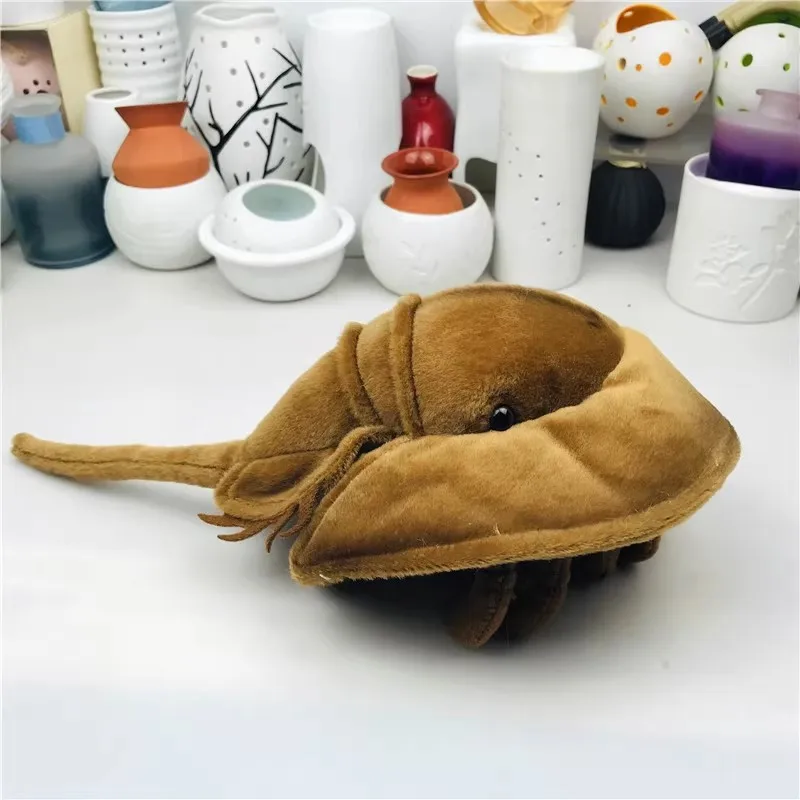 

Simulated Animal Limulidae Horseshoe Crab Model Plush Toy Stuffed Doll Marine Park Sea Ocean Marine Oceanarium Boy Girl Gift