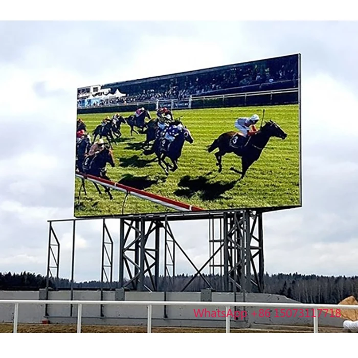 

96*96 Водонепроницаемые светодиодные экраны для рекламных щитов IP66 для коммерческой рекламы Светодиодный уличный рекламный экран P8