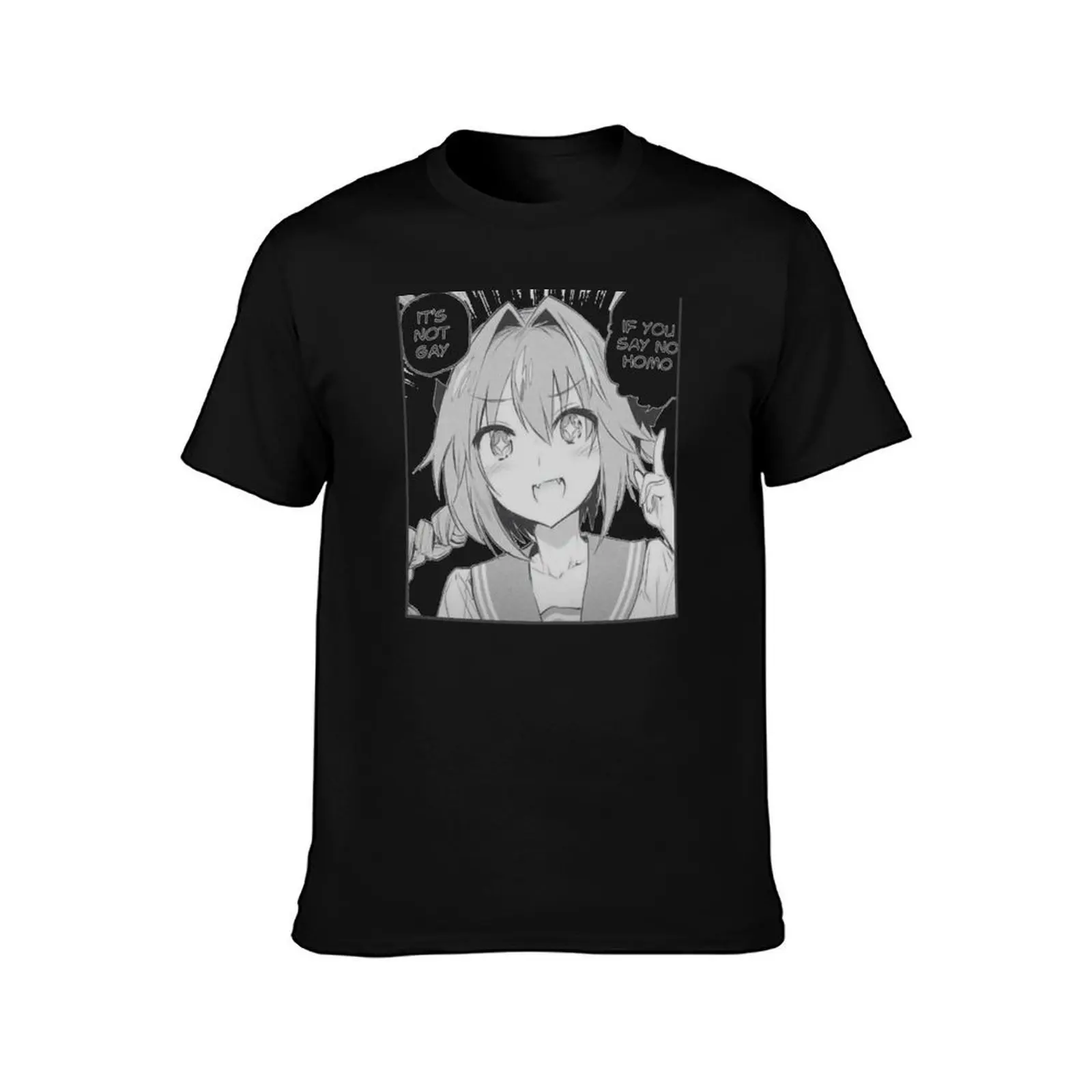 Fate Grand Order Astolfo Best Trap T-Shirt Casual All Match Tee Shirt for Men T-Shirt