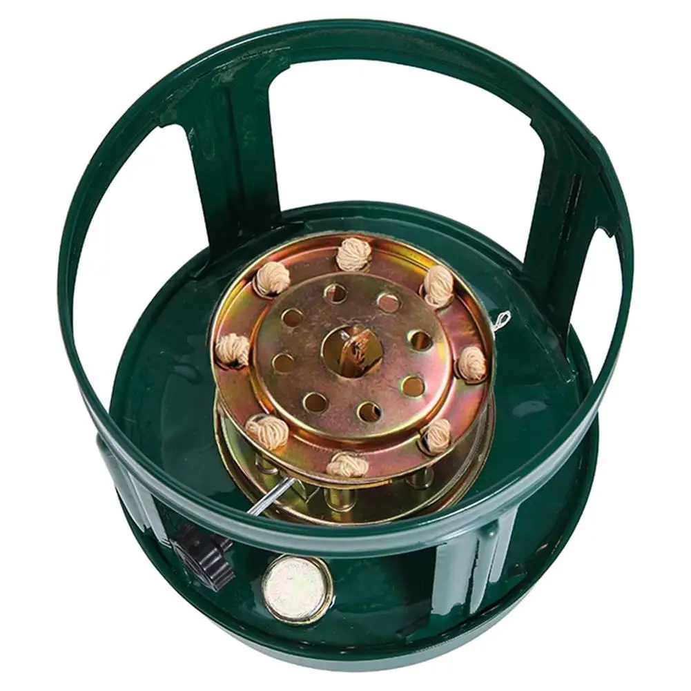 Chauffage au kérosène à 8 mèches, poêle de Camping Portable d'extérieur pour tente, Garage, hangar, équipement de survie coupe-vent, fournitures d'extérieur