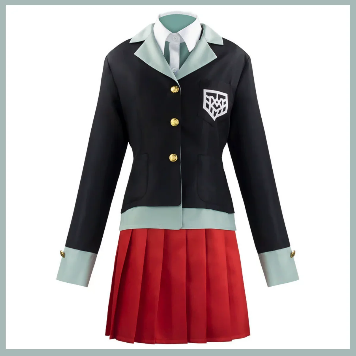 XqGame Yumeno Himiko Cosplay Costume Anime Magician Black School Uniform Coat Skirt Hat Woman Cute Christmas Halloween Suit - view 2