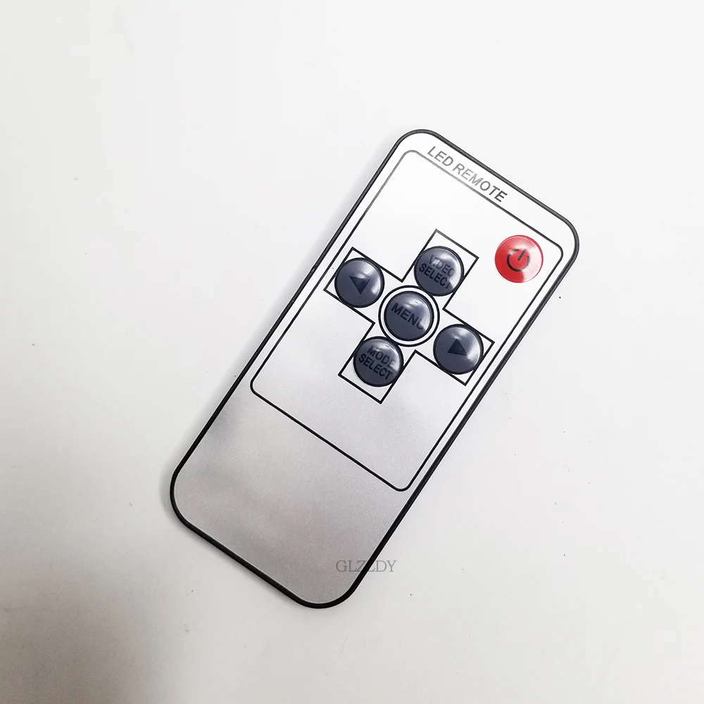 Remote+5 button Key switch with IR for PCB800 series infrared remote control car AV display monitor universal (without battery)
