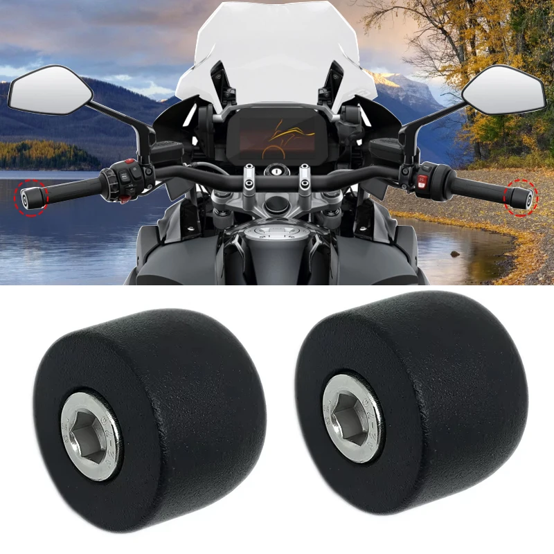 

Handlebar Grips Bar Ends Cap Plug For BMW R1250GS GSA R1200GS LC F800GS ADV S1000XR F750GS F850GS F900XR/R 2013-2023 2021 2022