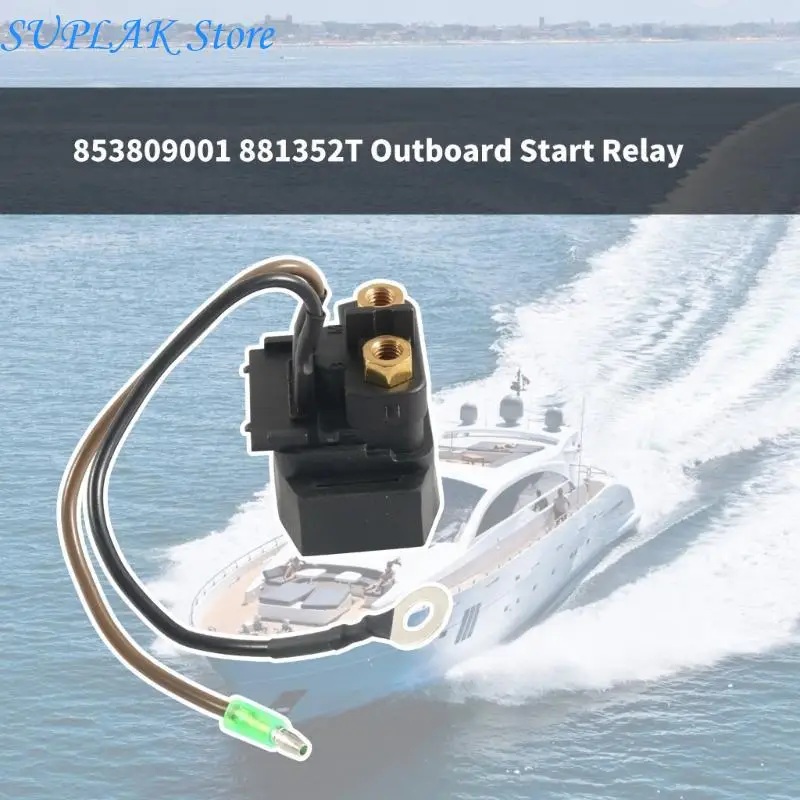 

Replacement Accessory Boat Motor Starter Solenoid Relays Assy 853809001 881352T 203D