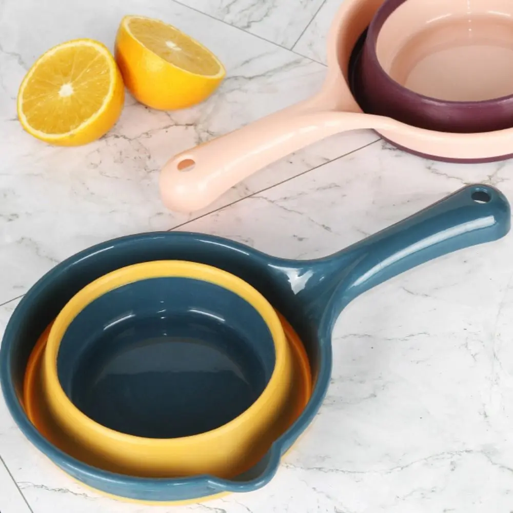 Creative Folding Water Scoop Suspensible Portable Kitchen Water Ladle Large Capacity Ergonomic Grip Water Dipper Household