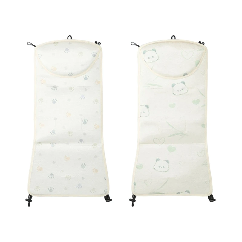 Ice Silk Car Cooling Pad Soft & Cool Ice Fiber Cushions for Infant Strollers Keeps Baby Comfortable In Warm Weather A2UB