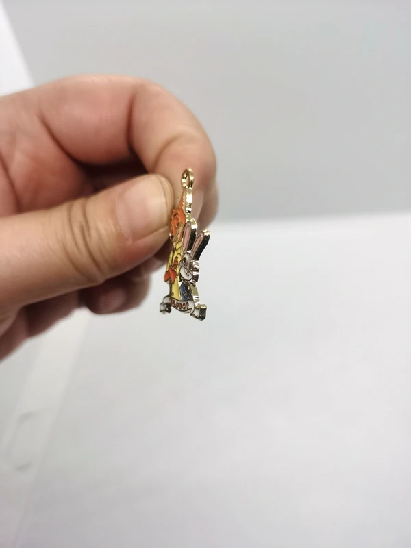 ديزني 10 قطعة Zootopia المعادن المينا أقراط مُزينة بحُلي لتقوم بها بنفسك مفتاح سلسلة قلادة قلادة سوار مجوهرات النتائج اليدوية هدية #2