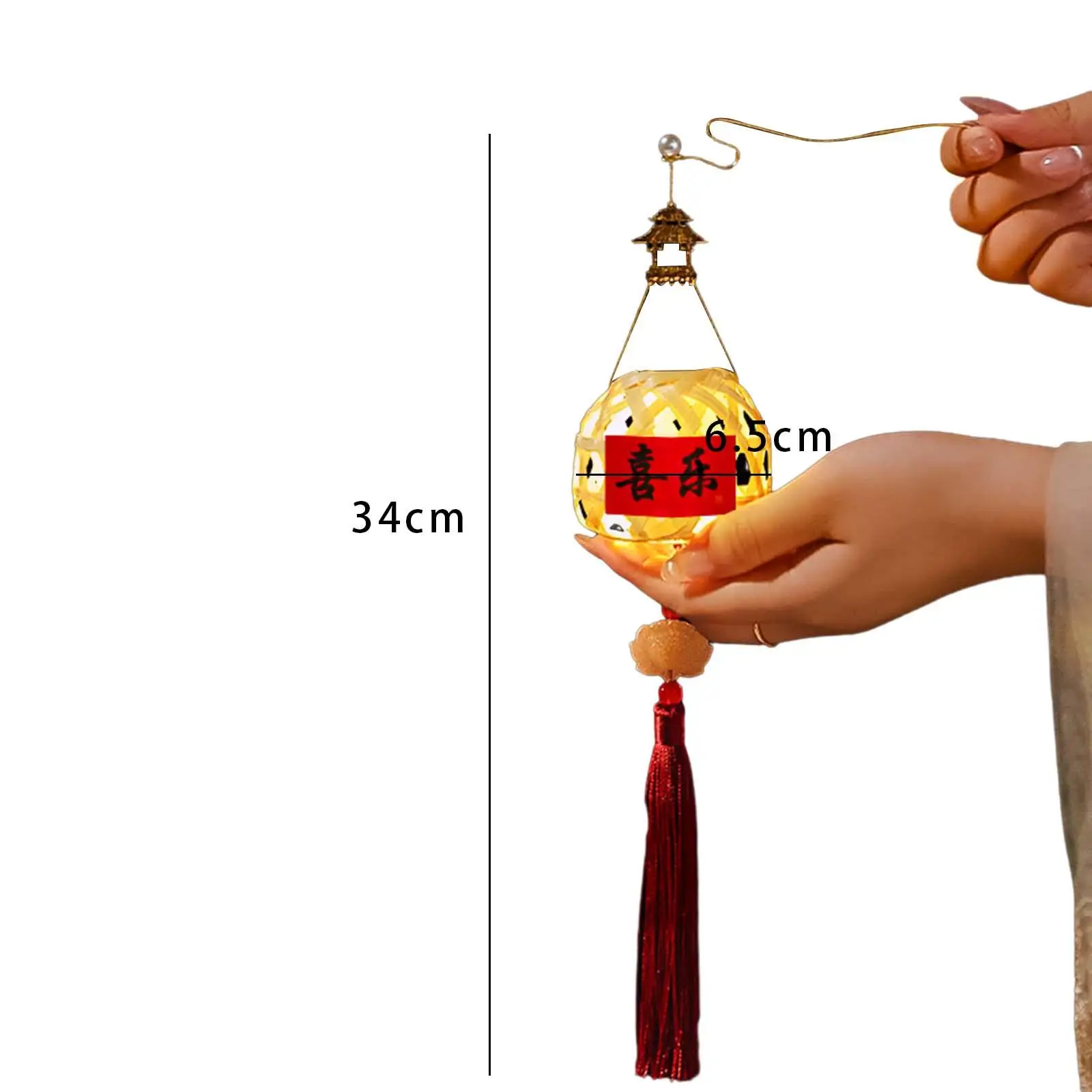 2-4pack Mid Autumn Festival Lantern Making Bamboo Lantern Making for