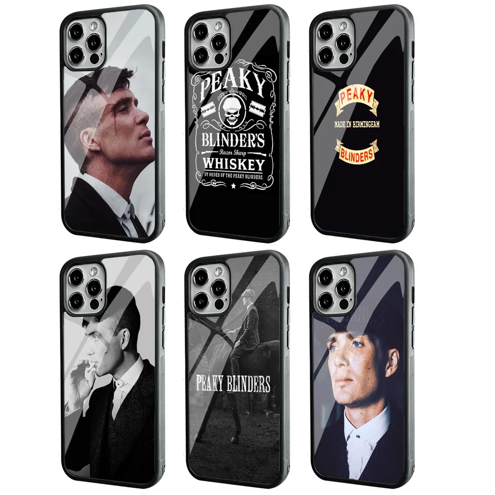 1pc-Peaky-Blinders Phone Case Strong Magnetic For IPhone 15 14 13 Pro Max 11 12 Mini Alex Mirror For Magsafe