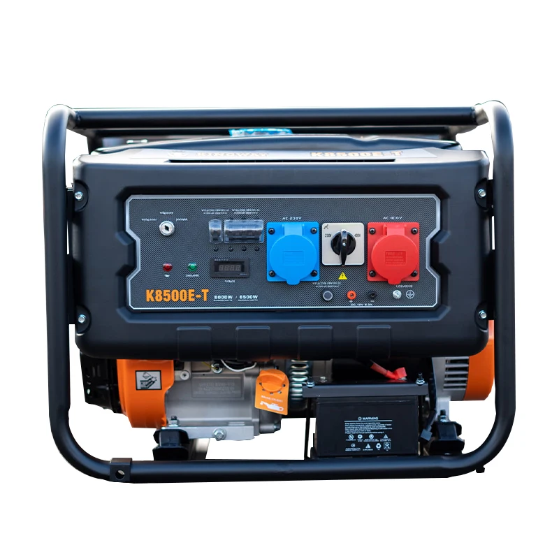 

8kw portable gasoline electric Single Phase manufacture Generator for home standby