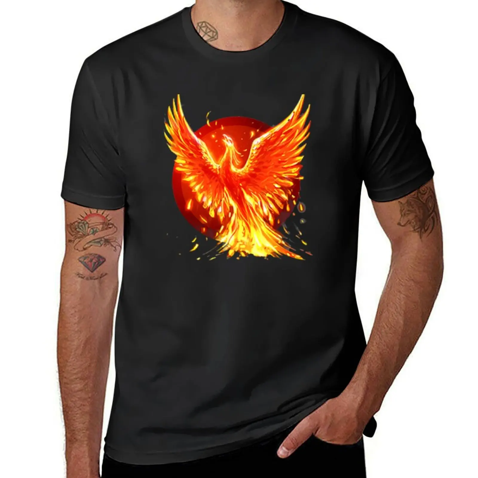 Fawkes bird T-Shirt heavyweights customs design your own mens t shirt