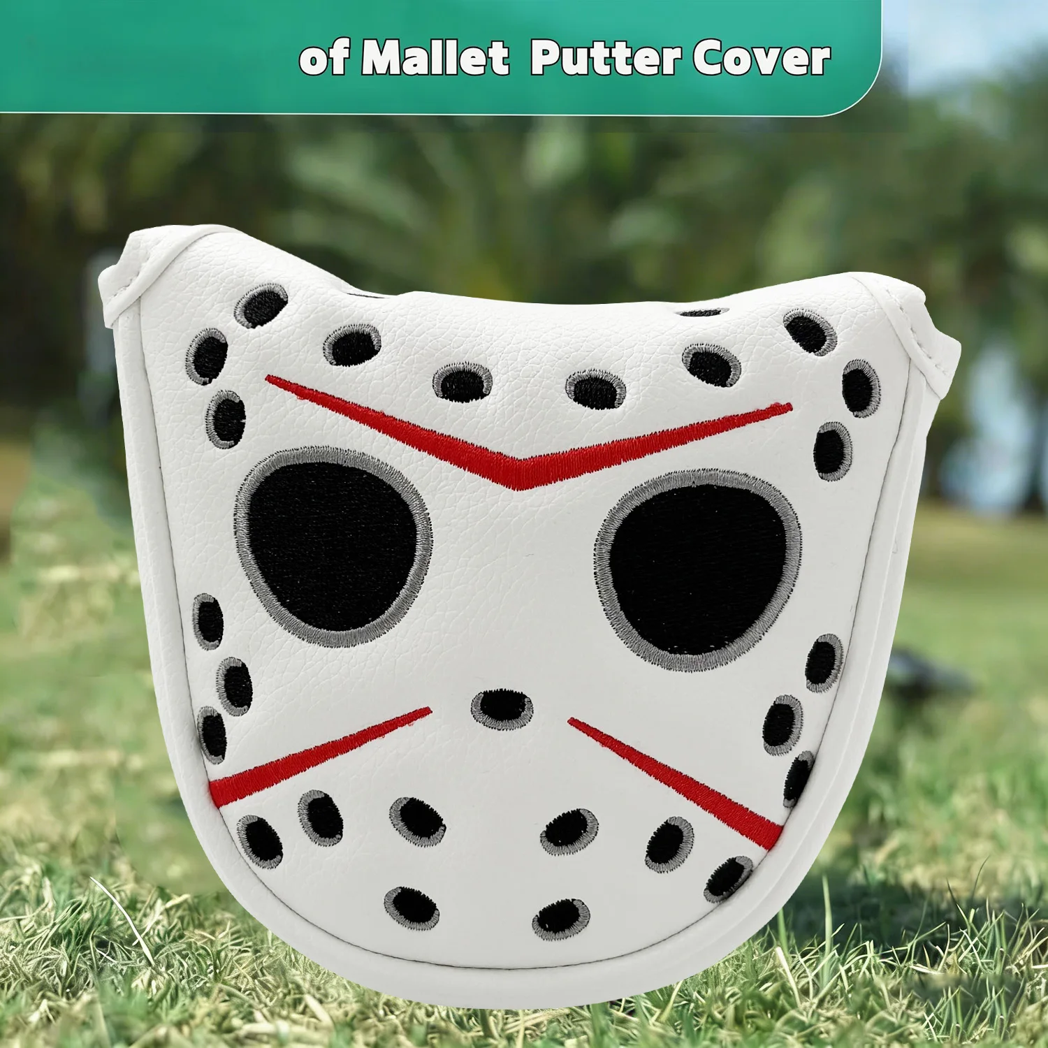 Leatherwork Mallet - Sarung Putter Golf, Sarung Putter Mallet,