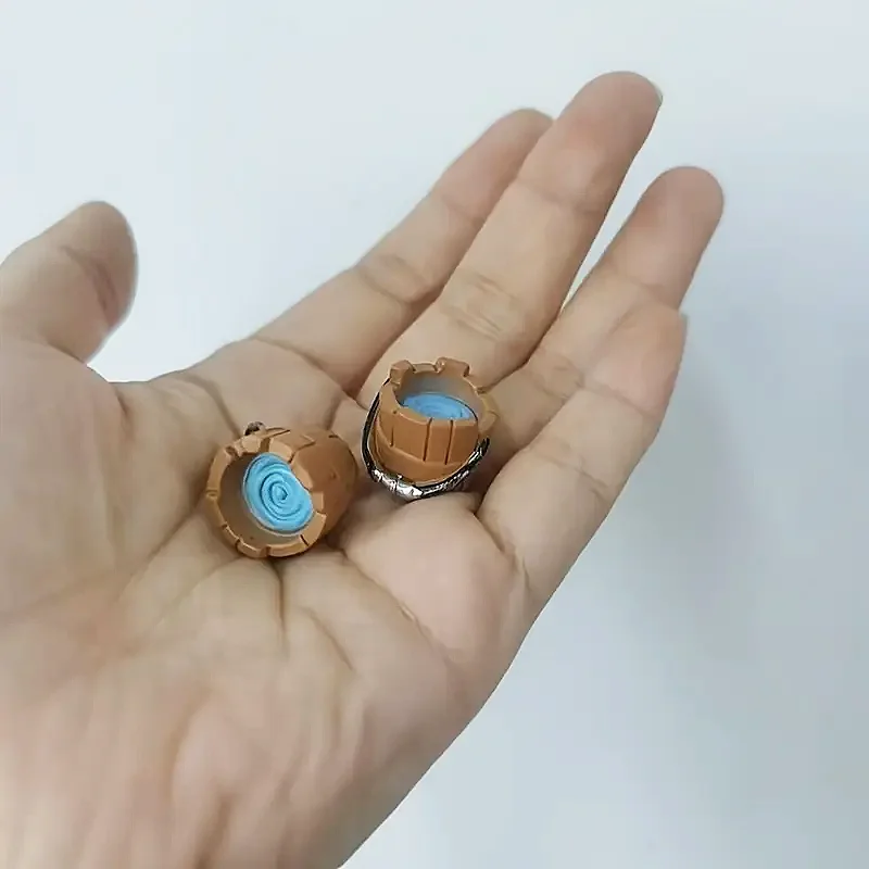 3/6 Pieces Mini Resin Small Water Bucket Miniatures for DIY Craft Project Home Desktop Decoration Supplies