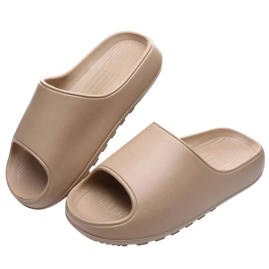 Goosecret Thick Bottom Women Slippers New Summer Shower Sandals Indoor Non-Slip Home Slides Bedroom Soft Sole Sandals For Men