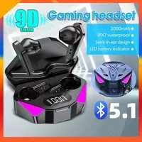 TWS X15 Low Latency Wireless Bluetooth Earphones Touch Control Stereo Wireless Bluetooth Headset  in-ear Bass Game Earbuds