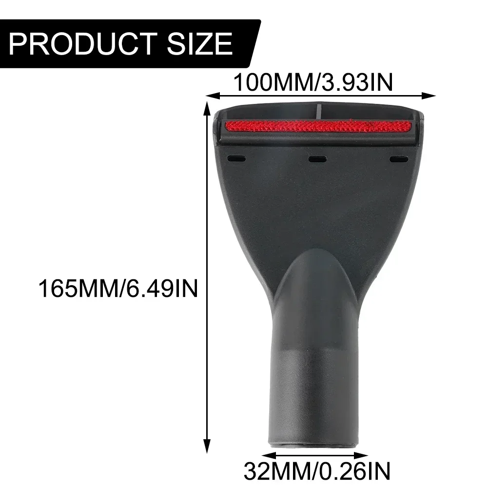 Upholstery Nozzle Flat Suction Tips Nozzle 32mm For All For Karcher CV 60/2 Bp Pack For Electrolux For Dirt Devil