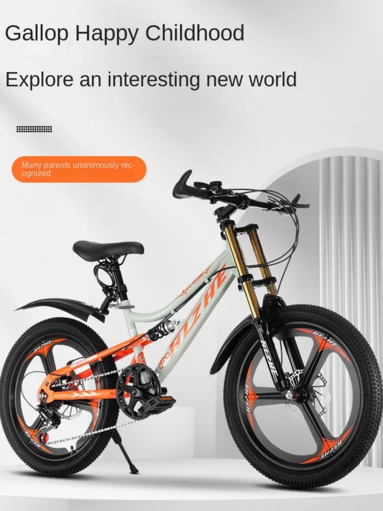 AliExpress LISM Selfree Children's Mountain Bike 8-16 Years Old Cycling Road Bike Double Shock Absorber Unisex Bike Student Dropshipping 2025