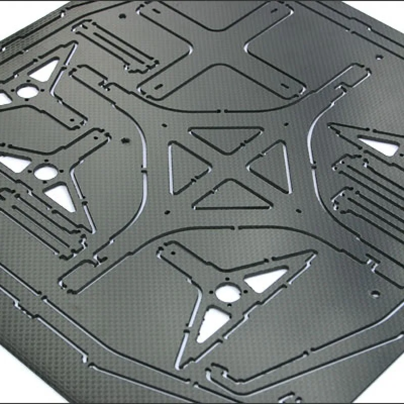 

Carbon Fiber Sheet Cutting Carbon Plate Process CNC Machining Milling Engrave Matte Glossy Twill Plain T700 T300 FPV Arm Frame