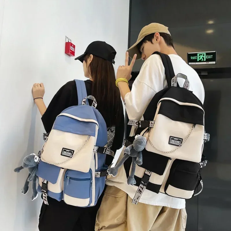 2024 Fashion Schoolbag Female Student Backpack Large Capacity Fashion Boy Backpack Computer Bag Femal School Backpack Travel Bag