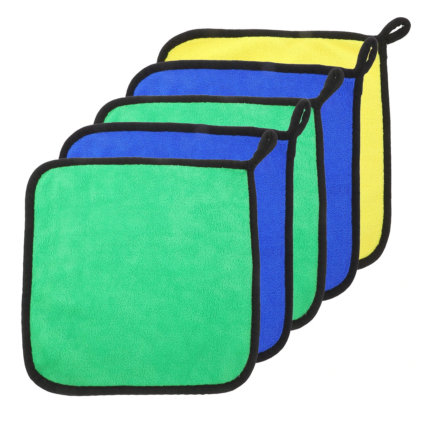 

5pcs Pool Cleaning Cloth Durable Effective Portable Versatile Billiards Shaft Snooker Cloth Cleaner Accessories Microfiber