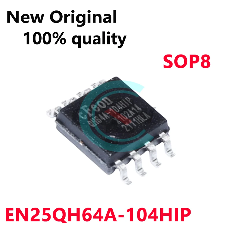 5/PCS New Original EN25QH64A-104HIP QH64A-104HIP SOP8 64Mbit 8MB flash memory chip In Stock