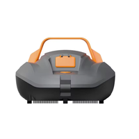 Pool Robot Automatic Pool Cleaner Brushless Cordless Battery Powered,cleaner Fast Charge Clean Robotic Pool Vacuum Fast Charging