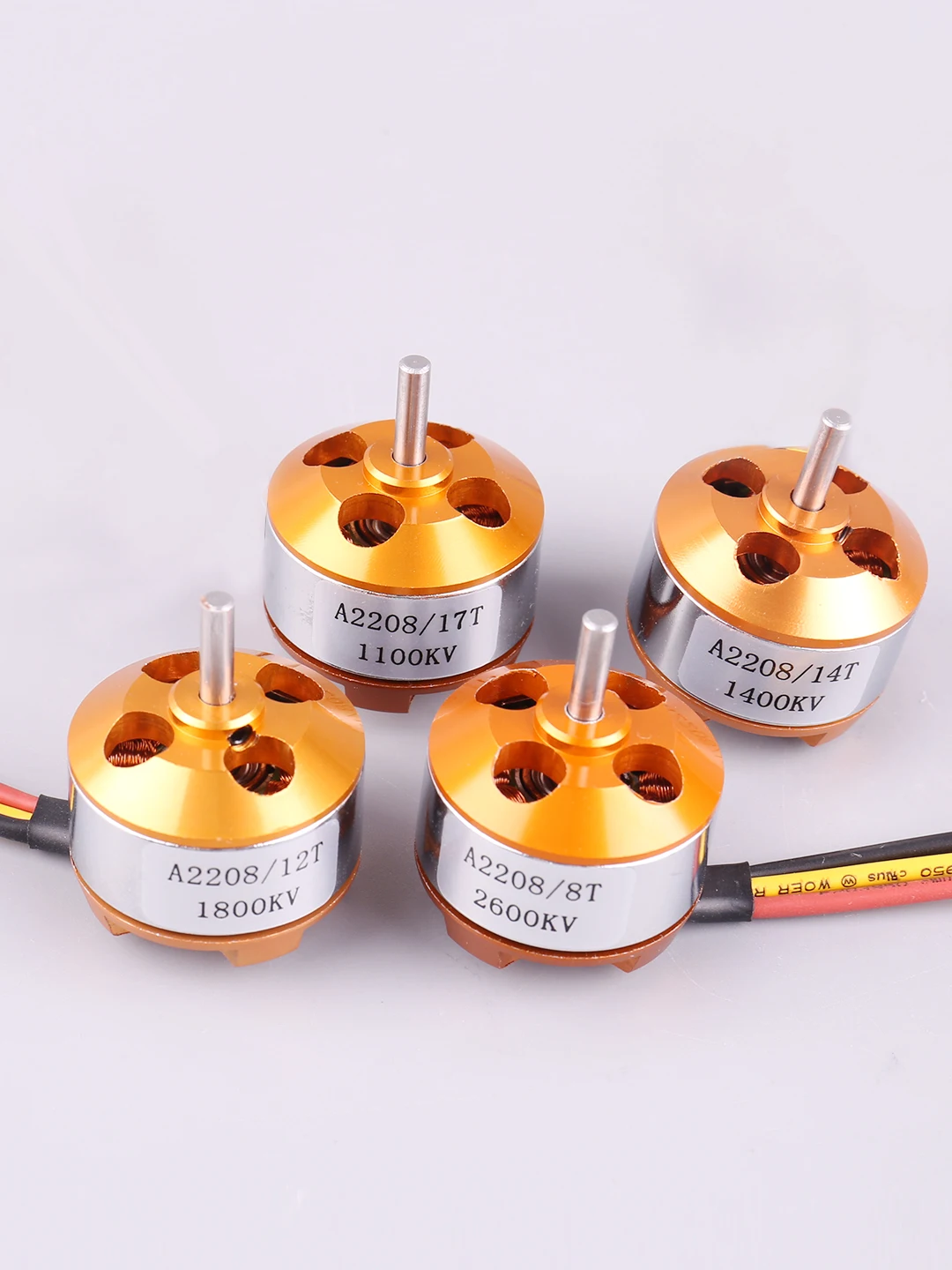 A2208 2208 Brushless Motor KV1100/1400/1800/2600 For RC Aircraft Copter Airplane Electric Motor Engine/Multi-Axis UAV