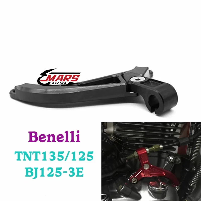 For Benelli TNT125 TNT135 TNT 125 135 BJ125-3E Motorcycle Accessories Aluminum Clutch Cable Wire Line Holder Bracket Clamp