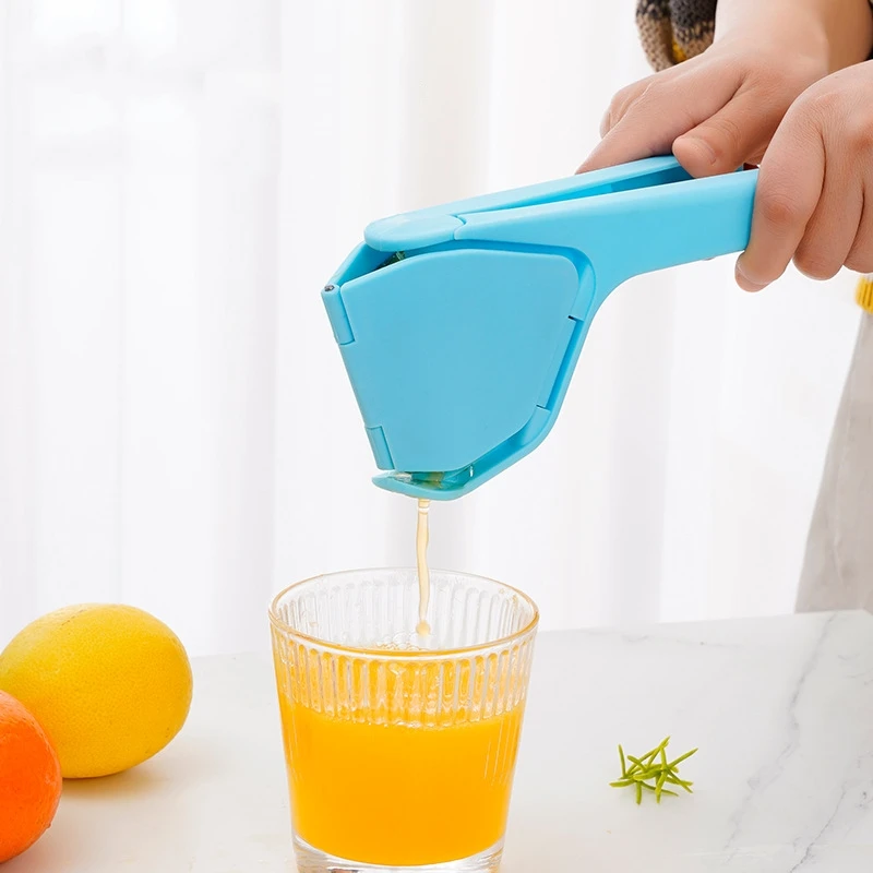 

1PCManual Portable Juicer Multi-Functional Household Food Grade Juicer Small Lemon Thickening Plastic Juicer Kitchen Acceesories